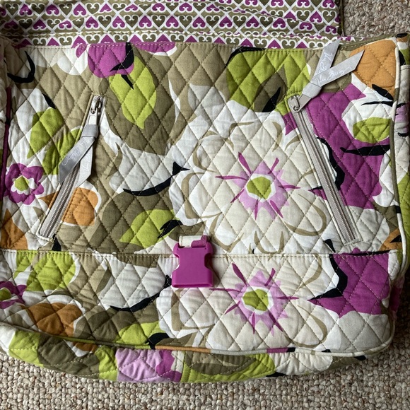 VERA BRADLEY Portobello Road Messenger Bag or Diaper Bag Retired - Picture 5 of 11